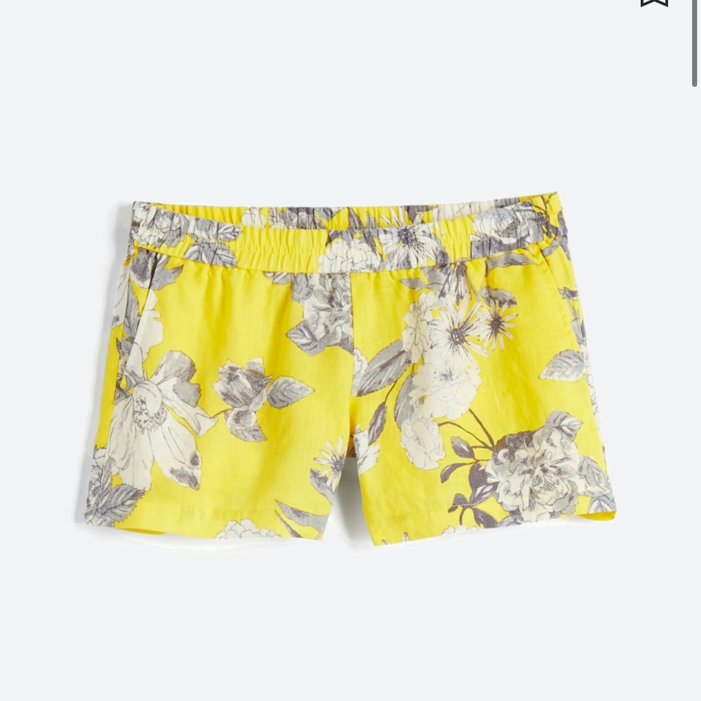 KUT FROM THE KLOTH Jansen Printed Linen Short - Size 10